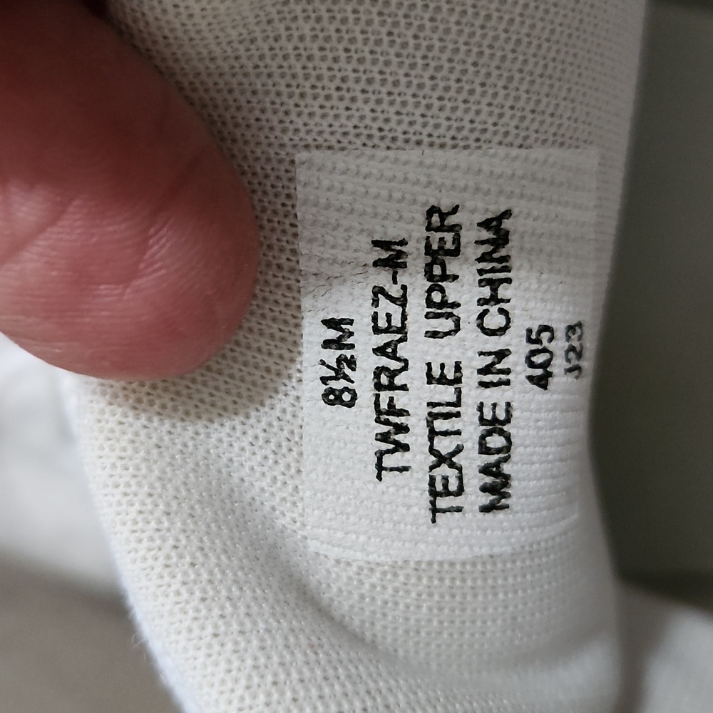 Tommy Hilfiger Off-White Canvas Sneakers - Picture 4 of 9